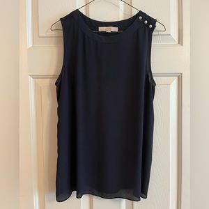 LOFT dark blue tank